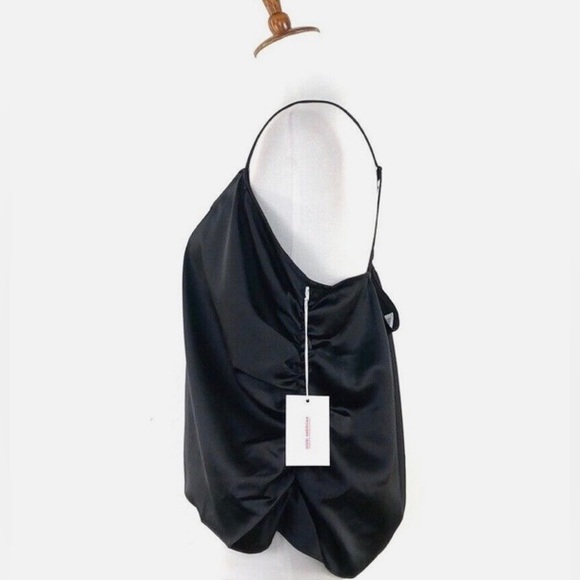 NWT Good America Ruched Satin Cami - Picture 6 of 10